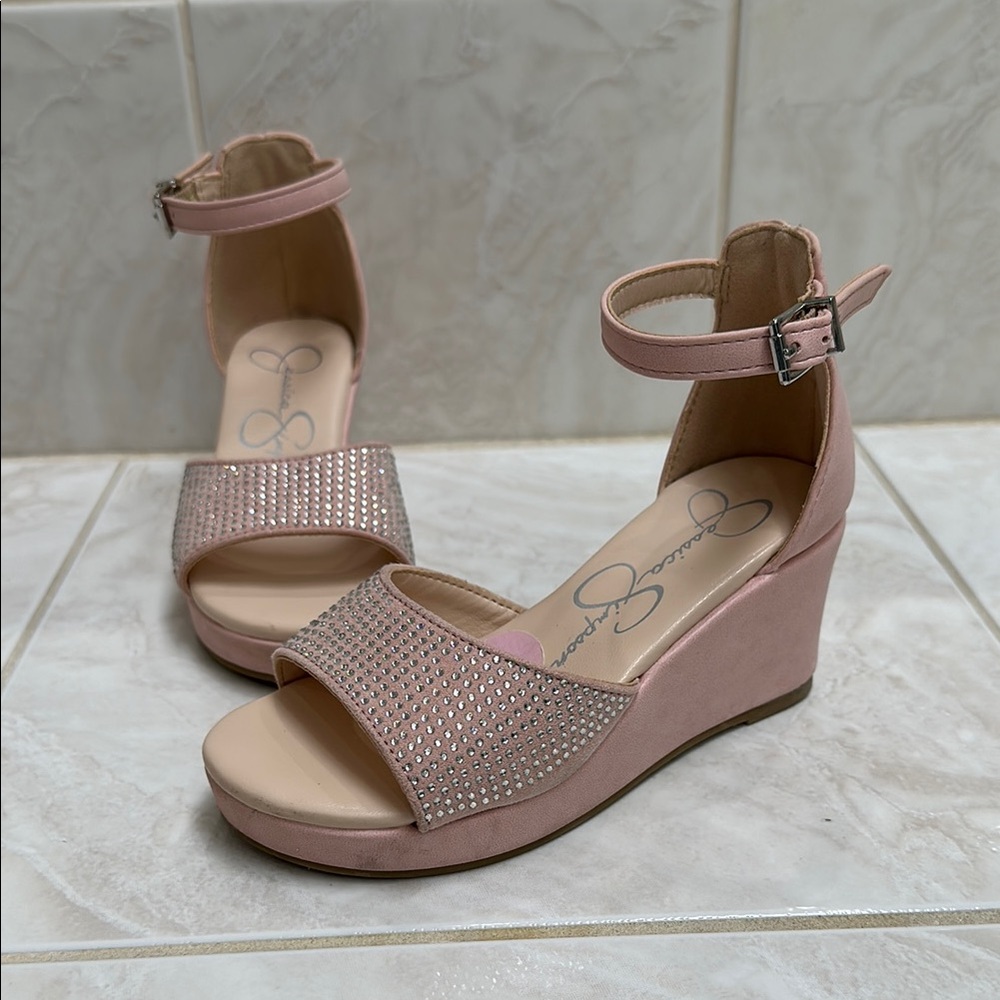 Jessica Simpson girls wedges size 12